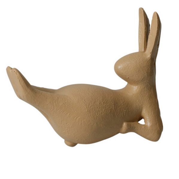 Slika USKRŠNJA DEKORACIJA ZEKA 11,8X5,7X13,8 CM 