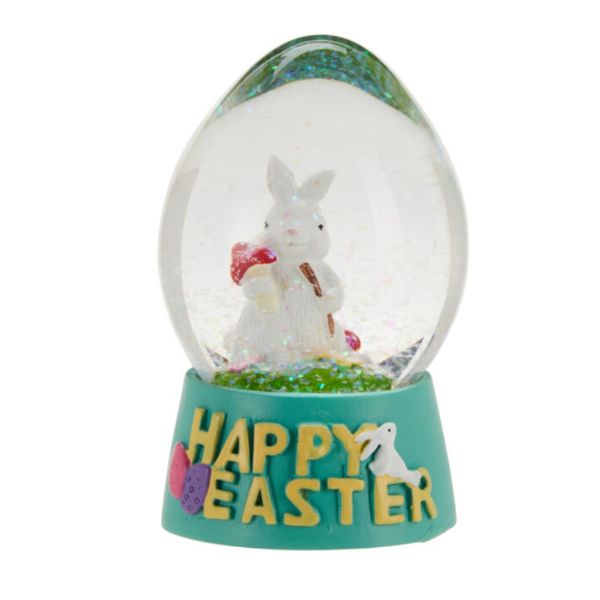 Slika USKRŠNJA VODENA KUGLA ZEKA 6,5X6,5X10,8 CM