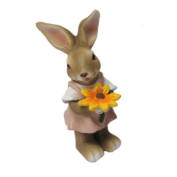 Slika USKRŠNJA DEKORACIJA ZEČICA 6,5X14 CM