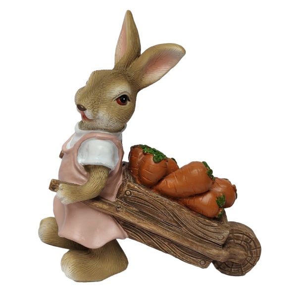 Slika USKRŠNJA DEKORACIJA ZEČICA 16X18 CM