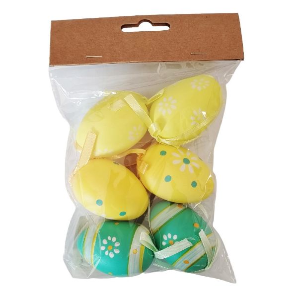 Slika USKRŠNJA DEKORACIJA JAJA 6/1 4X6 CM