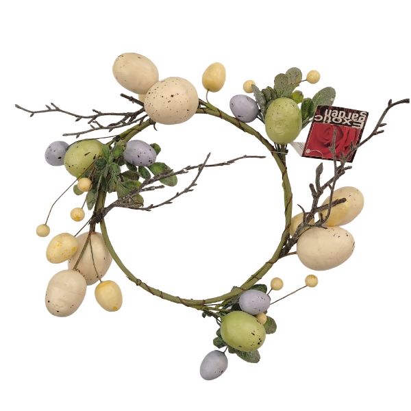 Slika USKRŠNJI VENAC OD JAJA 24 CM 