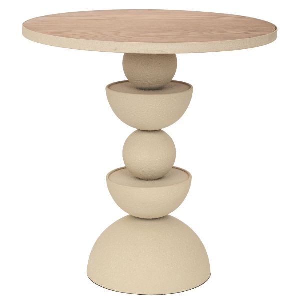 Slika STO METAL/DRVO 46X46X49 CM