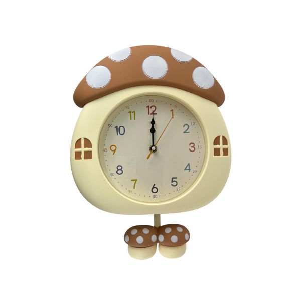 Slika Dečiji sat pečurka 28x5x38 cm