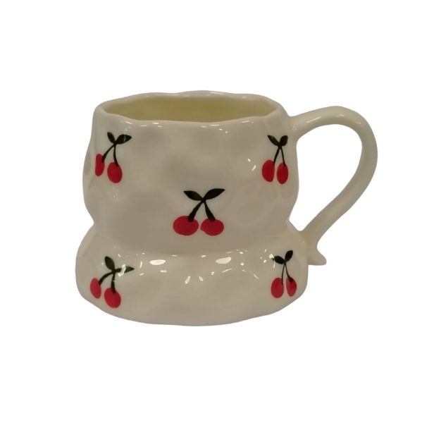 Slika Keramička šolja višnjice 