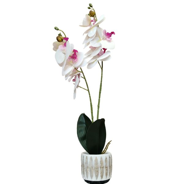 Slika Veštačka orhideja u saksiji 10x9x56 cm