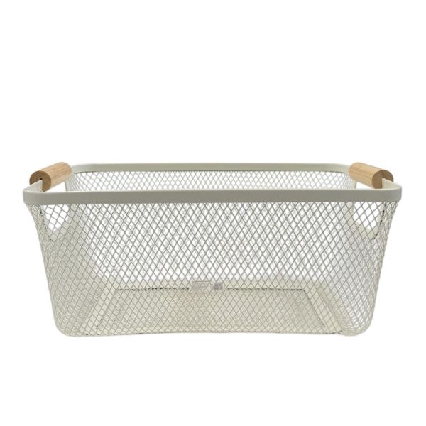 Slika Metalna korpa sa poklopcem 25x10x17 cm