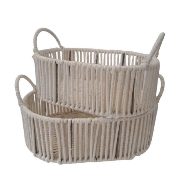 Slika Set korpi za odlaganje 32x10x22/27x10x18 cm