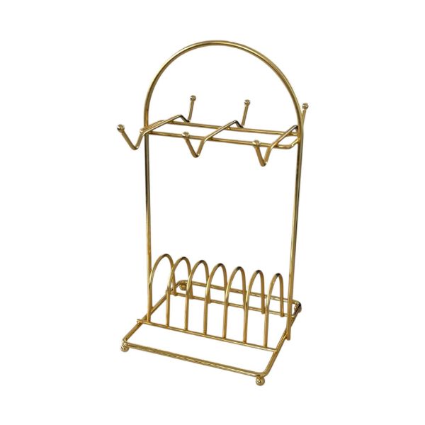 Slika Stalak za šolje i tanjiriće 15x28 cm