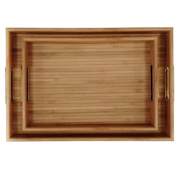 Slika Set tacni 2/4 40x5x27/32x5x22 cm