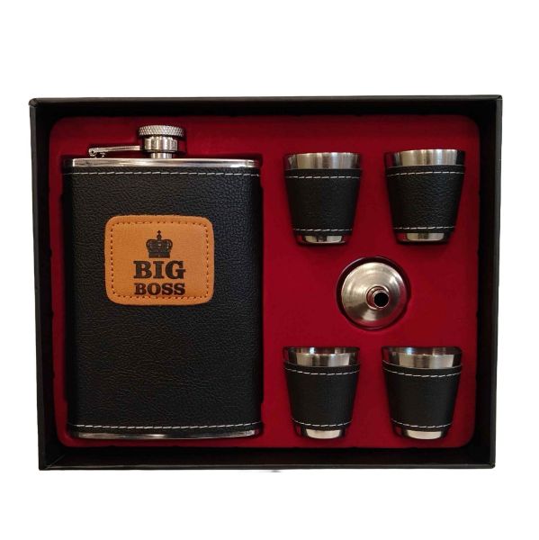 Slika Set pljoska sa 2 čašice 9x2x13 cm