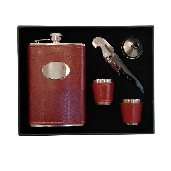 Slika Set pljoska sa 2 čašice 9x2x13 cm