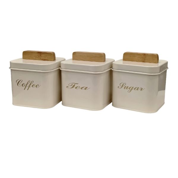 Slika Set metalnih kutija 3/1 10x10x10 cm