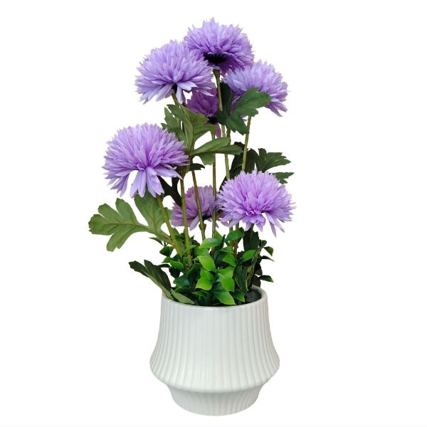 Slika Veštačka orhideja u saksiji 17x9x45 cm