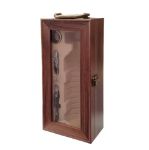 Slika Drvena kutija za piće 17x11x35 cm