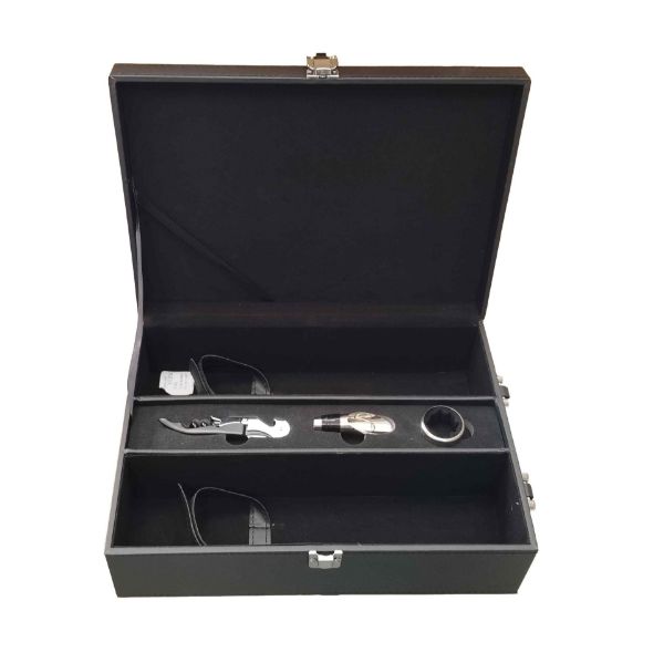 Slika Drvena kutija za piće 25x11x35 cm