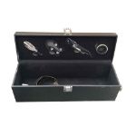 Slika Drvena kutija za piće 11x11x35 cm