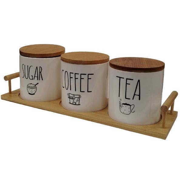 Slika Set keramičkih tegli na stalku 3/1 10x12 cm