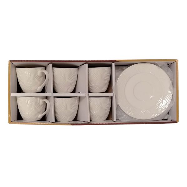 Slika Set keramičkih šolja 6/1 8x8/16x16 cm