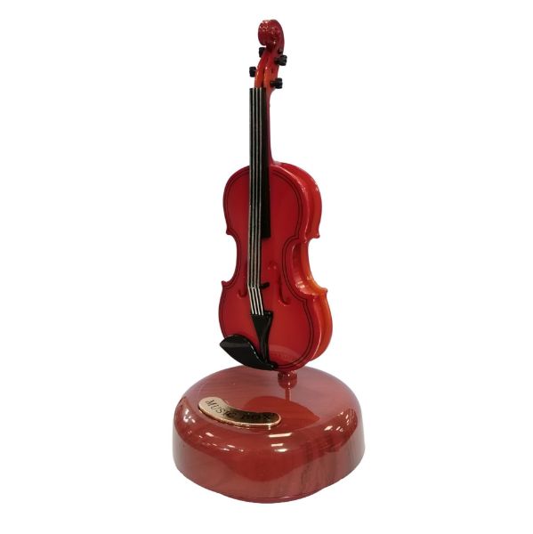Slika Muzička kutija violina 9x6x22 cm