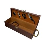 Slika Drvena kutija za piće 11x11x35 cm