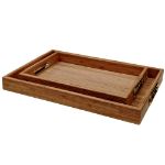 Slika Set tacni 2/1 40x5x27/32x5x22 cm
