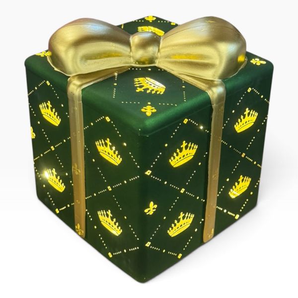 Slika NG svetleća dekoracija poklon 12x12x14 cm