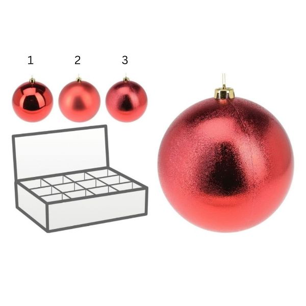 Slika NG crvena kugla 18 cm